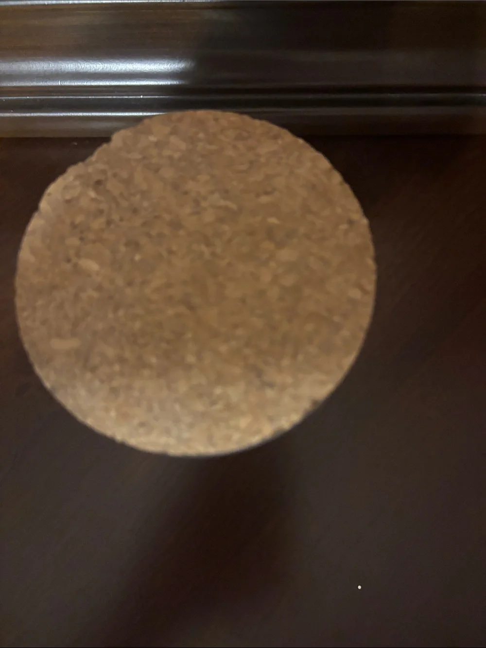 Clear Glass Storage Jar with Cork Lid